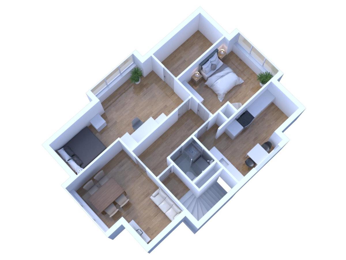 Schoenes City-Apartment Mit 2 Schlafzimmer, Parkplatz, Ruhig Und Hell, D46-Dg Ольденбург Экстерьер фото